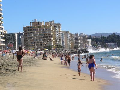 Strand bei Viña del Mar